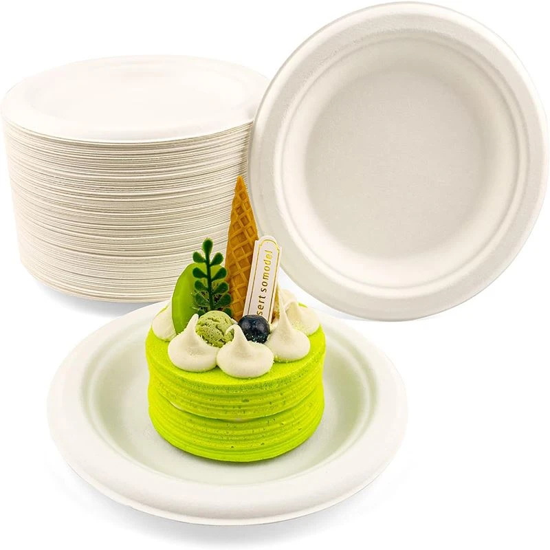 Bagasse sockerrörstallrikar