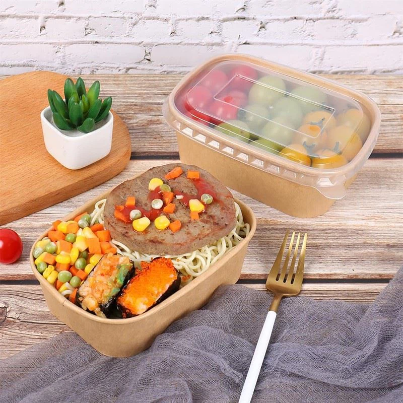 Paper bowls with lids